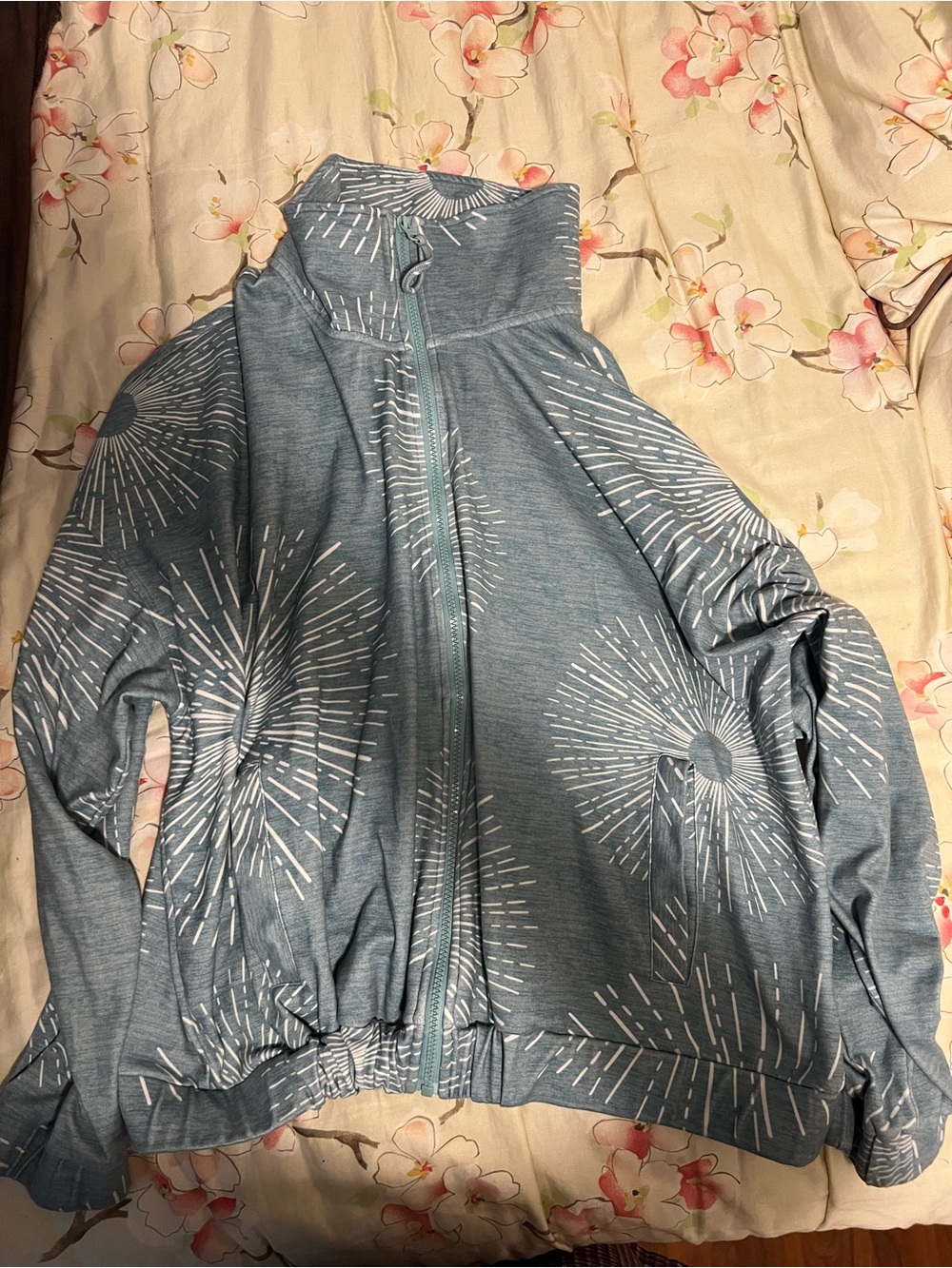 Reel Life Clairabelle Jacket SUN Celestial Blue Womens Size XXL Salt Life